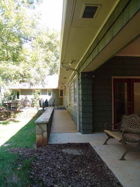 Decatur Ranch Home with new Wheelchair Ramp to Patio - Contemporary ...