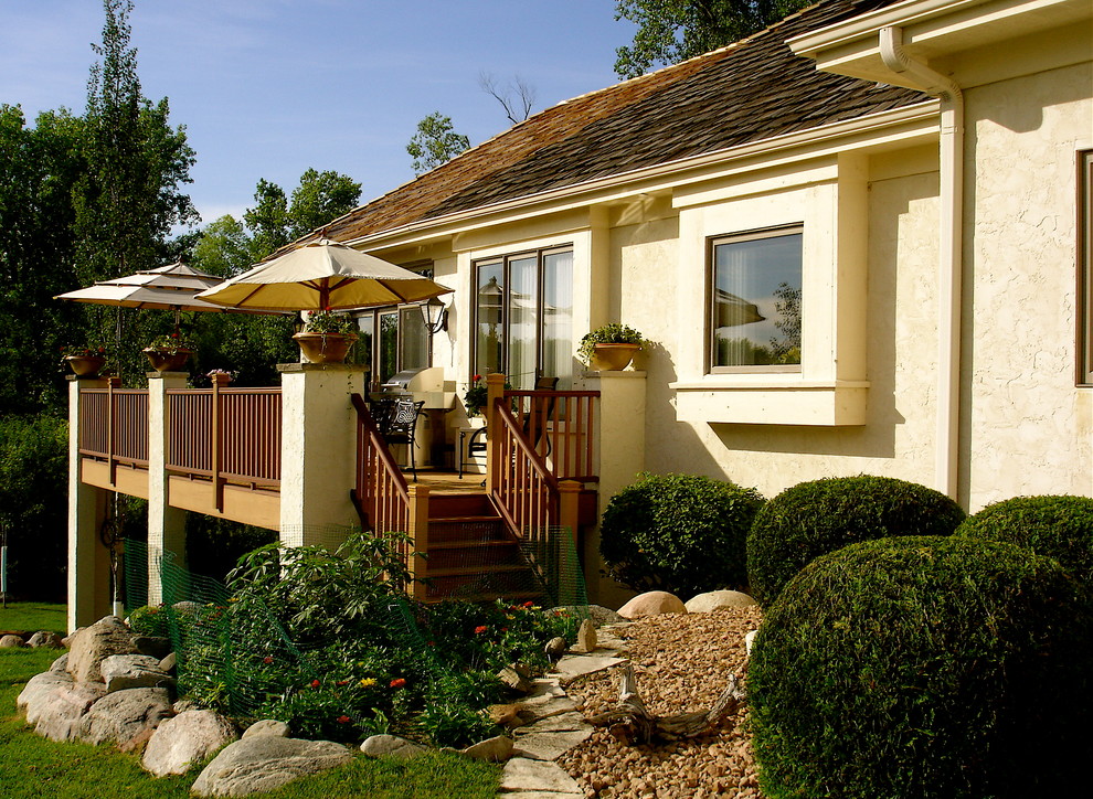 Deck Conversion to Four Season Room Eclectic Exterior Deck Conversion to Four Season Room Eclectic Exterior