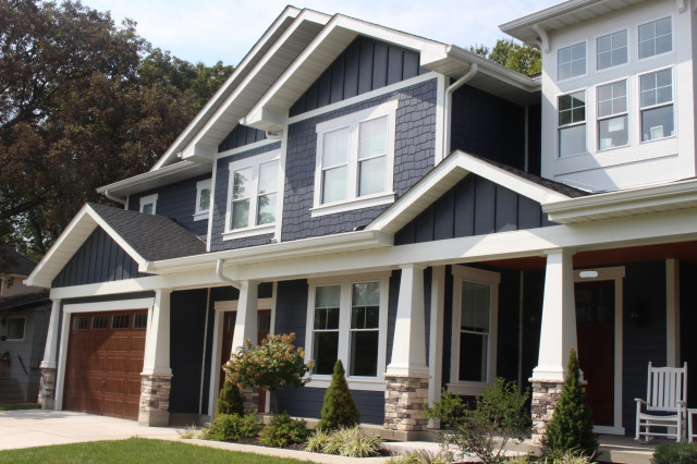 Deep Ocean James Hardie Siding | Kirkwood, MO - Country - Exterior - St ...