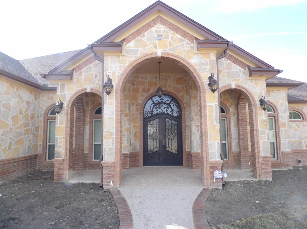 Deerwood Estates Custom Mediterranean Exterior Austin by Cook Designs Houzz