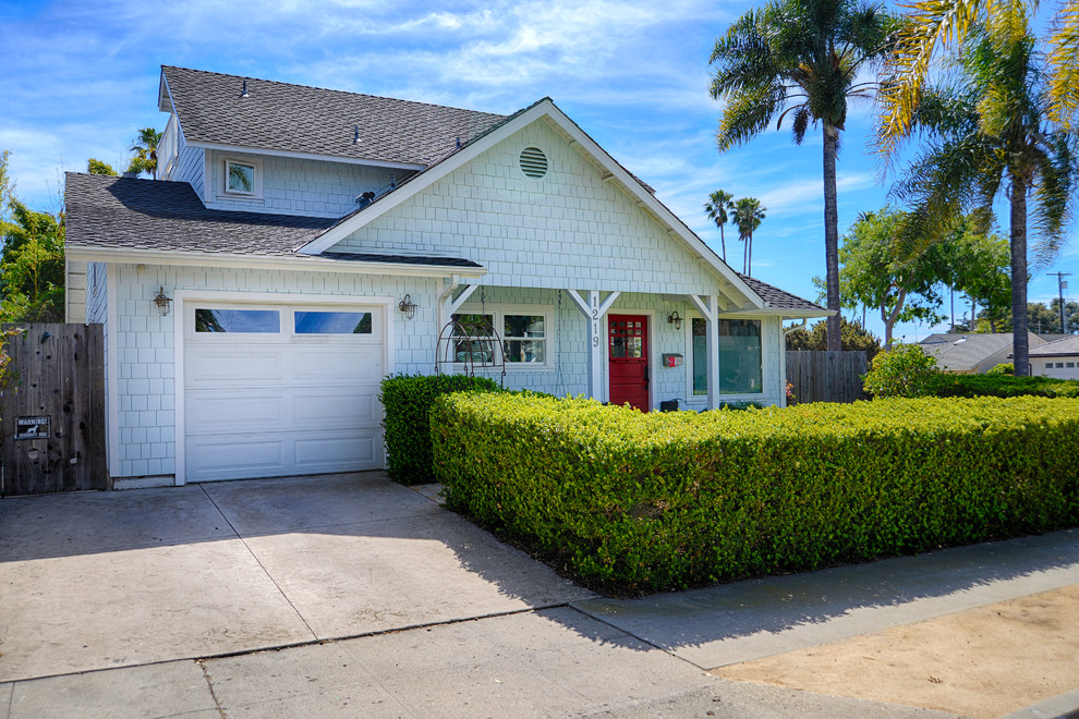 Example of an exterior home design in Santa Barbara