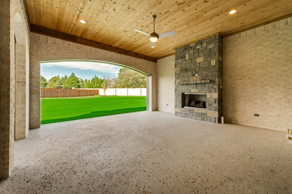 Delacroix Transitional Exterior Dallas by Atwood Custom Homes