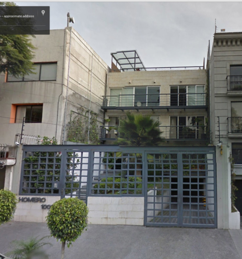 Departamentos Homero Polanco Modern Exterior Mexico City by MAZ