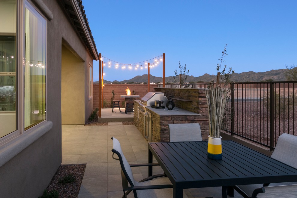 Desert Crest at Center Pointe Vistoso Graham Plan Southwestern Exterior Phoenix by