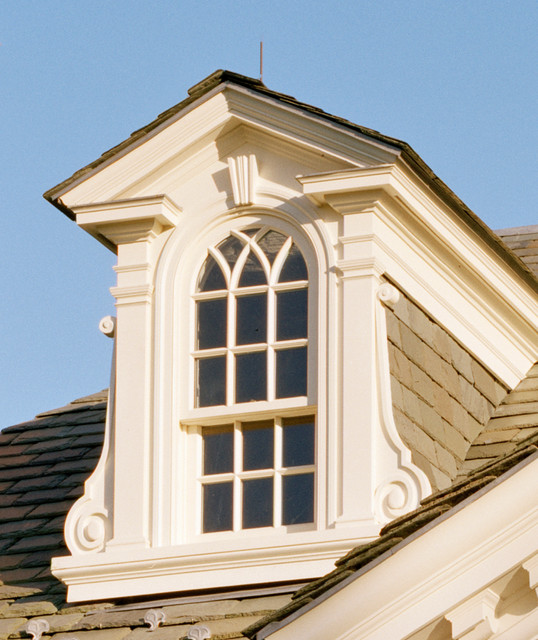 Details Millwork Traditional House Exterior New York by