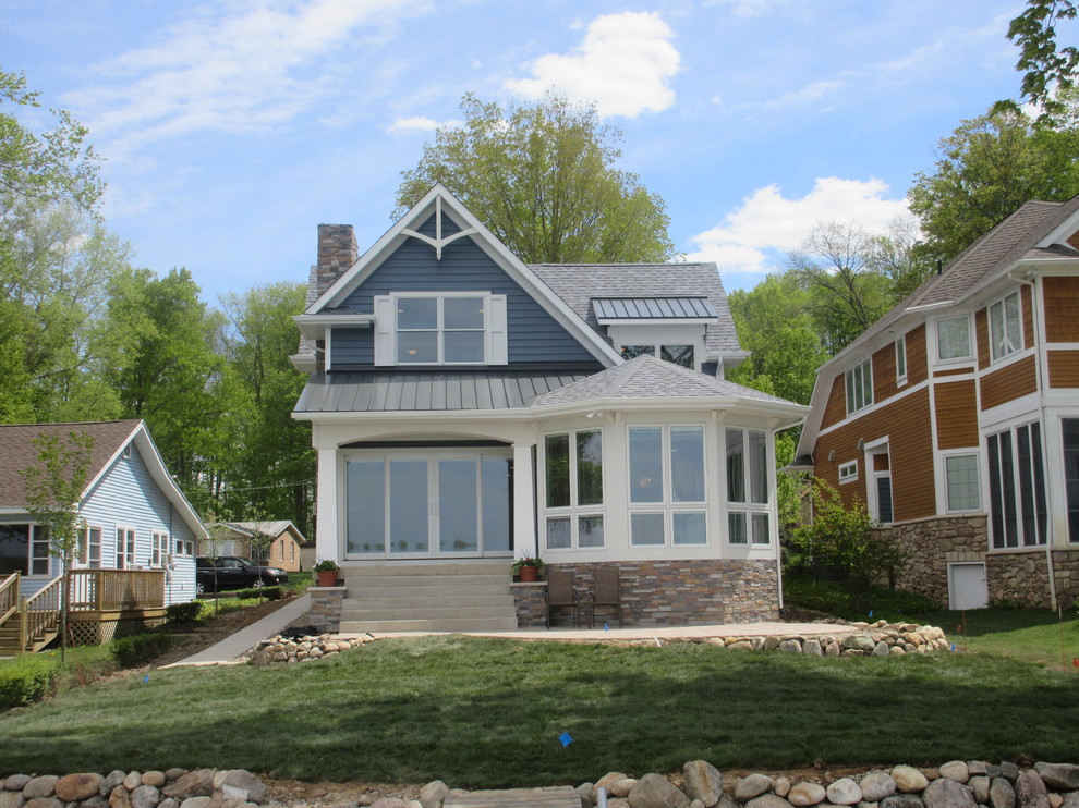 Diamond Lake home, Cassopolis, MI Traditional Exterior