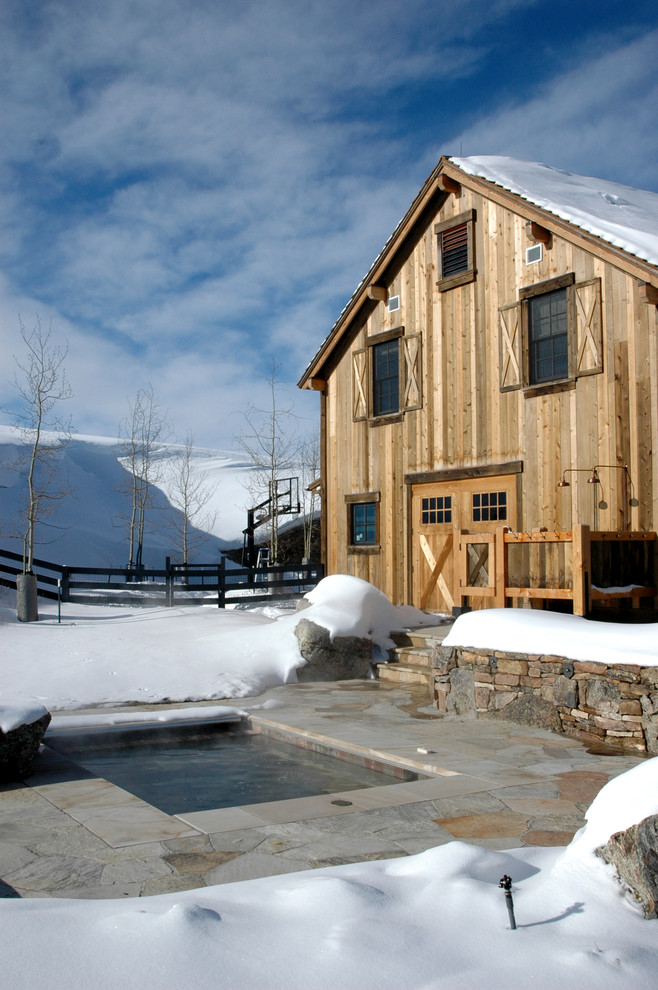 Diamond Star Ranch Rustic Exterior Denver by RMT Diamond Star Ranch Rustic Exterior Denver by RMT