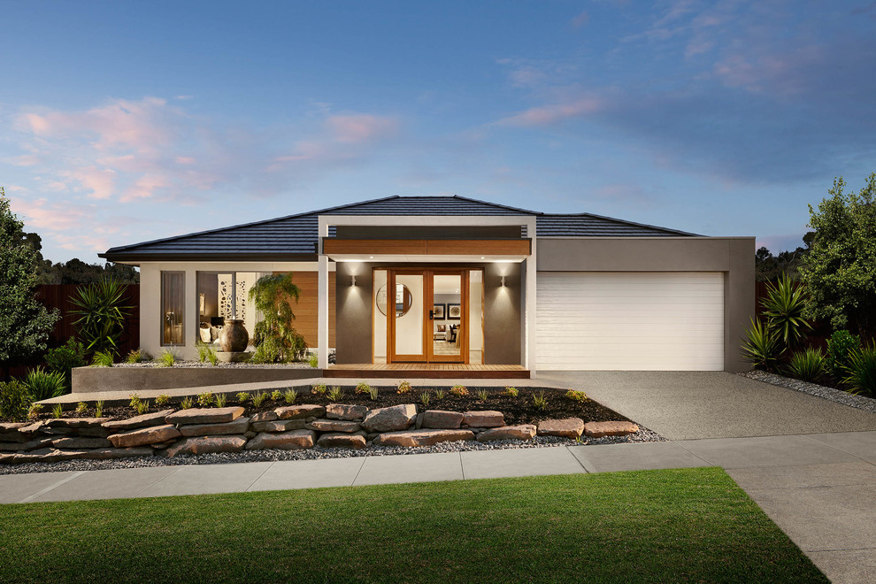 Display Homes in Sunbury Contemporary Exterior Melbourne Houzz