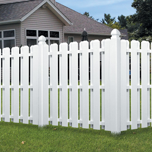 shadow box dog ear fence