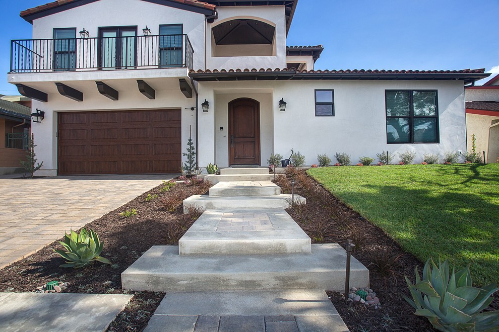 This is an example of a house exterior in Orange County.