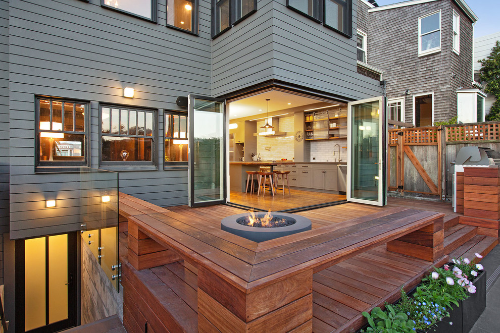 Design ideas for a house exterior in San Francisco.
