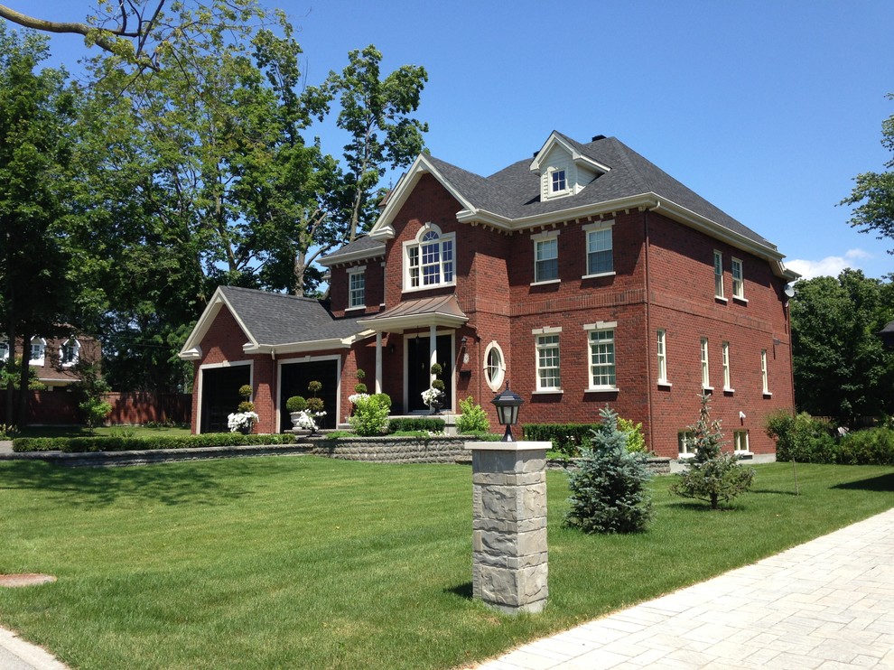 Dorval Luxury Home Traditional Exterior Montreal by AFCON