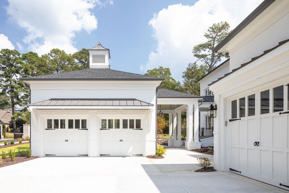 Downtown Alpharetta Garage Atlanta by New River Building Co. Houzz