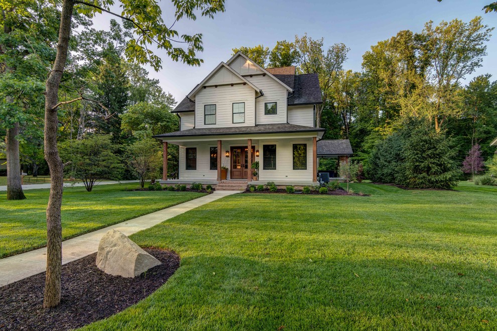 Downtown Carmel Craftsman Chic Craftsman Exterior Indianapolis