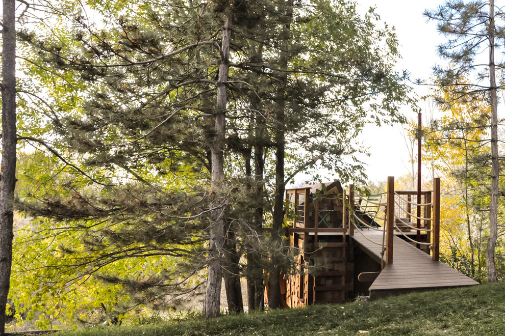 Dr. Seuss Playhouse Contemporary Exterior Denver by Bldg Seed