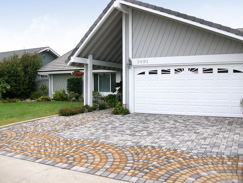This is an example of a traditional house exterior in Orange County.