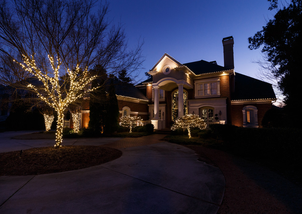 Duluth, GA Christmas Lighting Project 2 Traditional Exterior