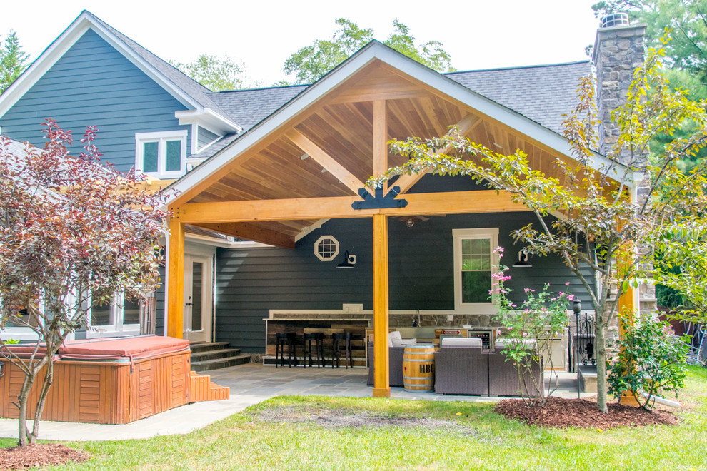 Dunn Loring, VA. James Hardie Siding and Full Home Remodel (Before and