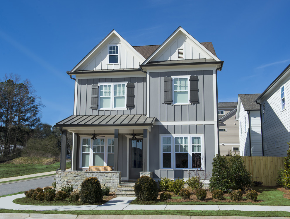 Dunwoody Green Traditional Exterior Atlanta by JW Collection