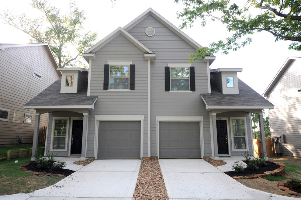 Duplexes Traditional Exterior Houston by La Jolla Homes Houzz