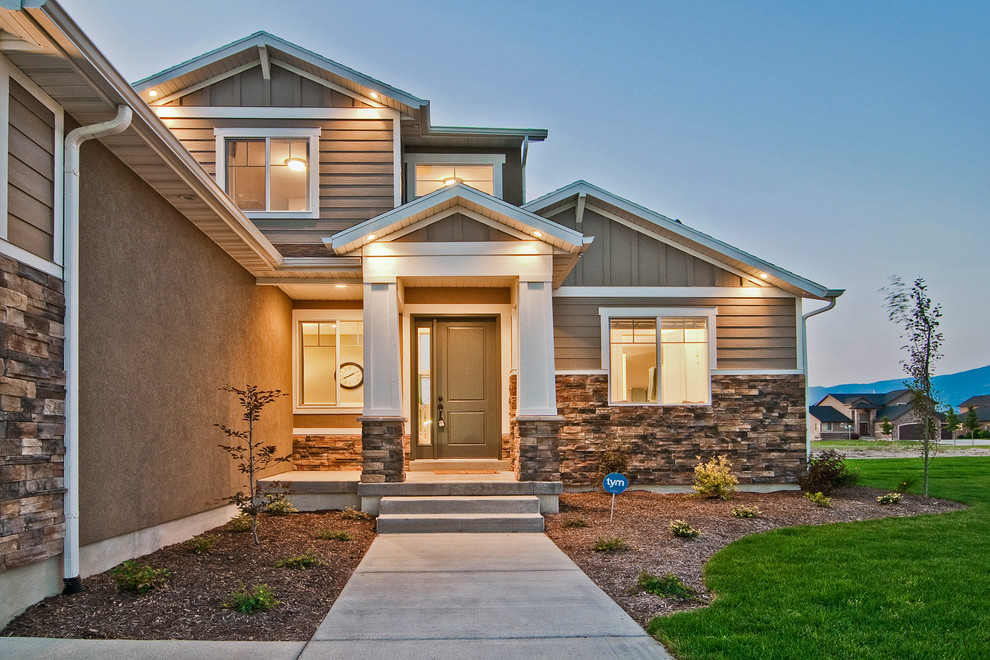 Durango Plan Valentine Estates, Woods Cross Craftsman Exterior