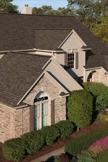 Duration shingle by Owen's Corning - color is Teak - Traditional ...