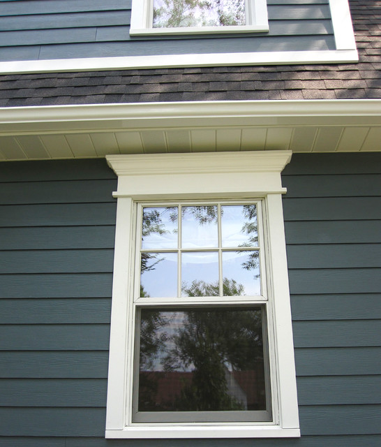 Dutch Colonial Home Remodel, Windows & James Hardie Siding in Park