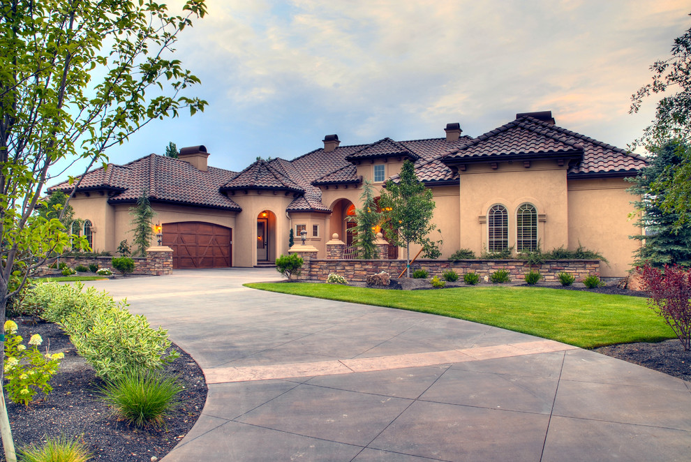 Eagle Custom 4 Mediterranean Exterior Boise by