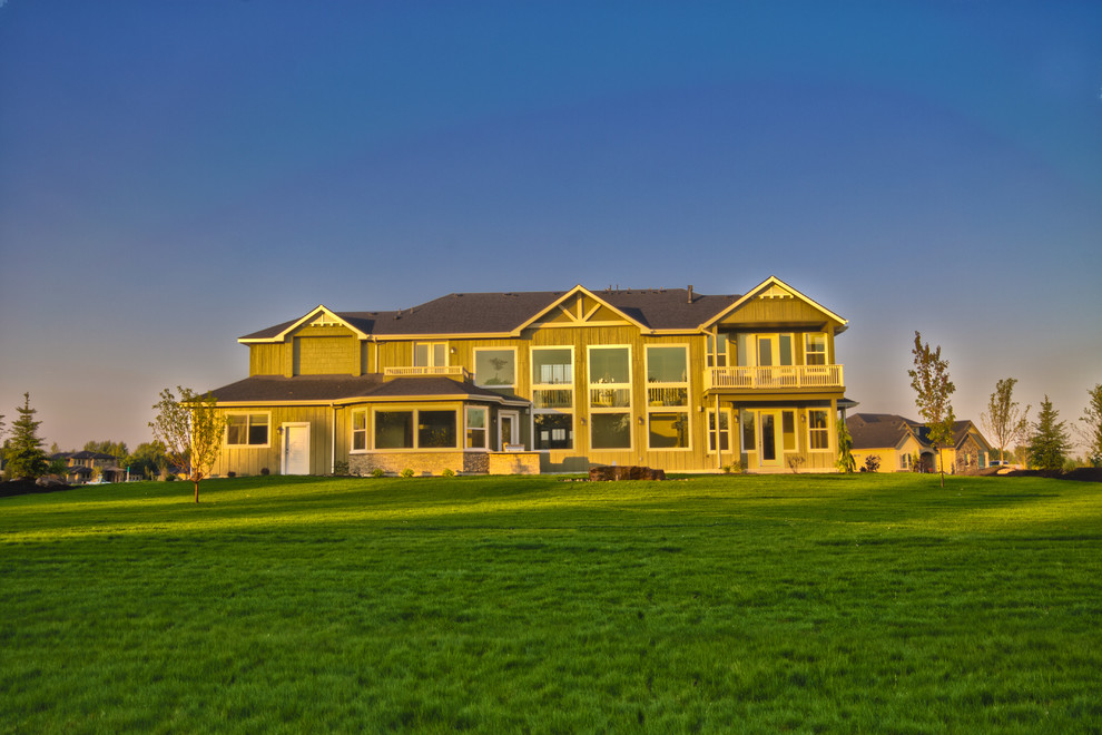 Eagle Idaho, MKS Residence, Rear Exterior Craftsman Exterior