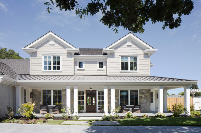 East Coast Traditional Coastal House Exterior San East Coast Traditional Coastal House Exterior San