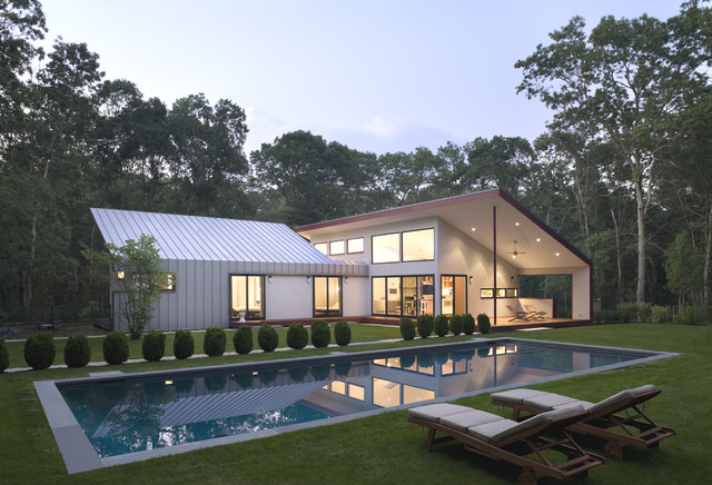 East Hampton House Modern Hauser New York Von Eisner Design Llc