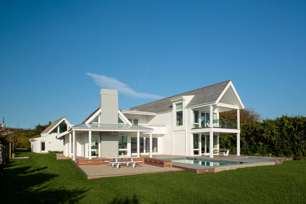 East Lake Drive Contemporary Exterior New York by Alicia Murphy