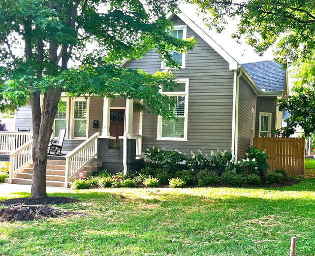 East Nashville Remodel and addition Russell Traditional Exterior