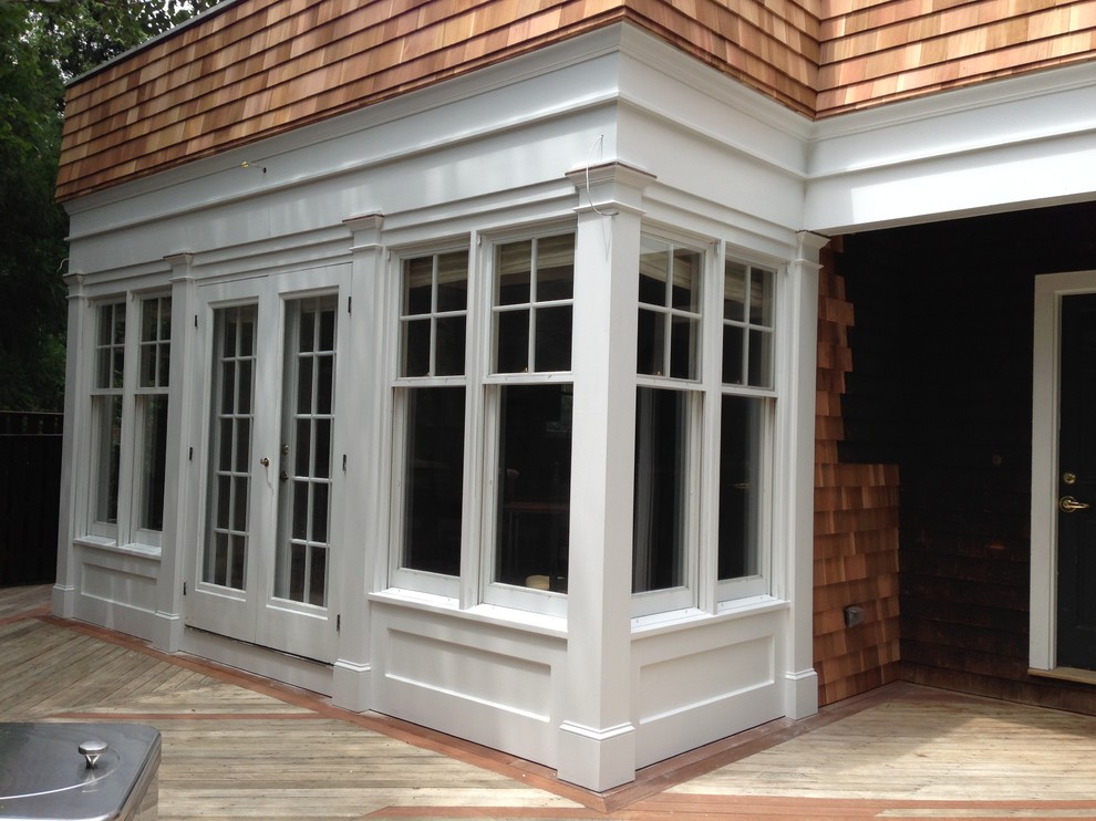 East Side Restoration Traditional Exterior Providence by Red