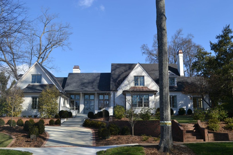 Eastover Custom Home Exterior Traditional House Exterior Charlotte by Knight