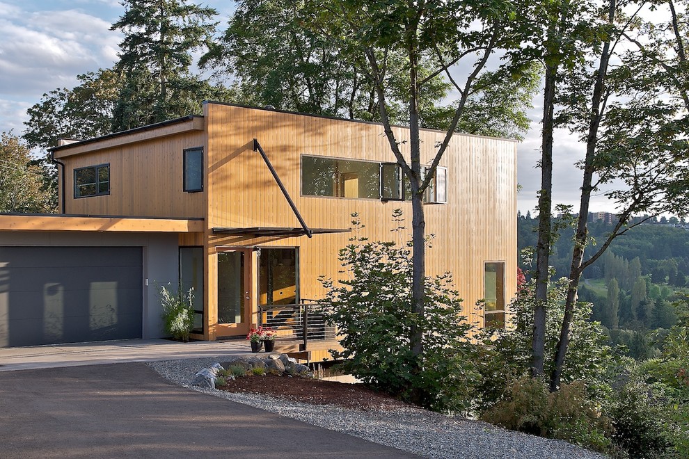 This is an example of a house exterior in Seattle.