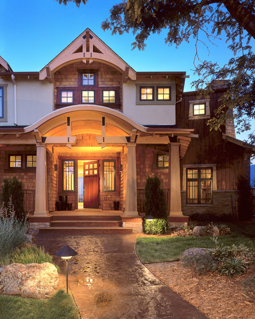 Rustic Exterior Rustic House Exterior Denver Houzz UK