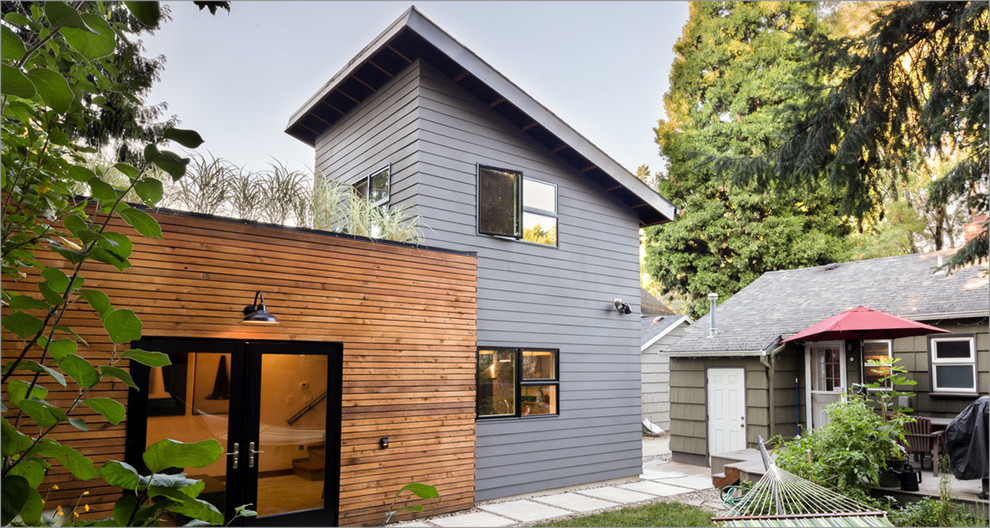 Eco Portland ADU Contemporary Exterior Portland by zenbox