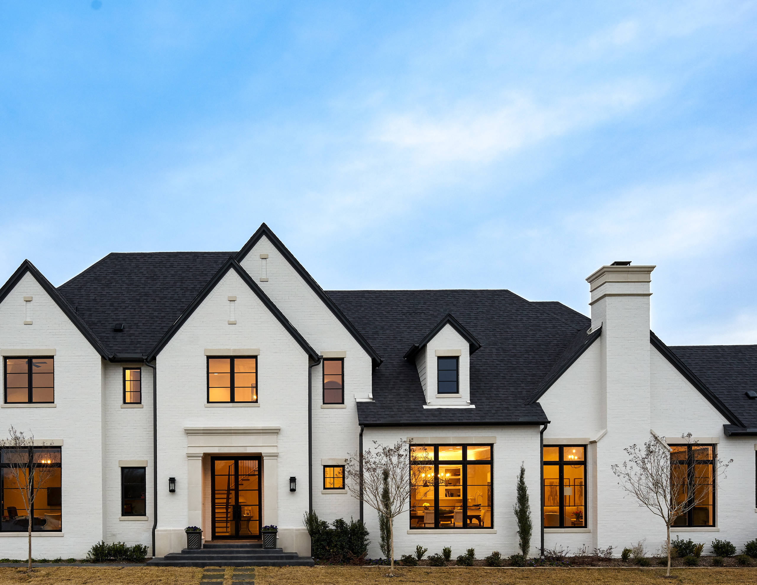 75 Beautiful White Brick Exterior Home Pictures Ideas July 21 Houzz