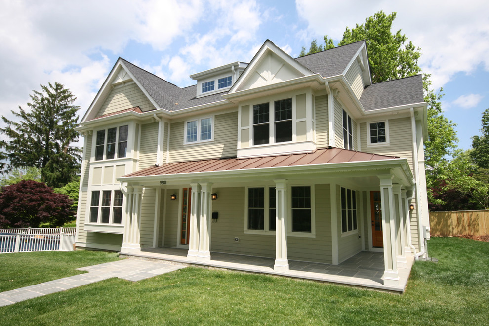 Edgeley Road Traditional Exterior DC Metro by Robert Nehrebecky