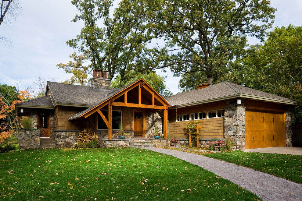 Edina Rambler Traditional Exterior Minneapolis by Aulik Design Build Houzz