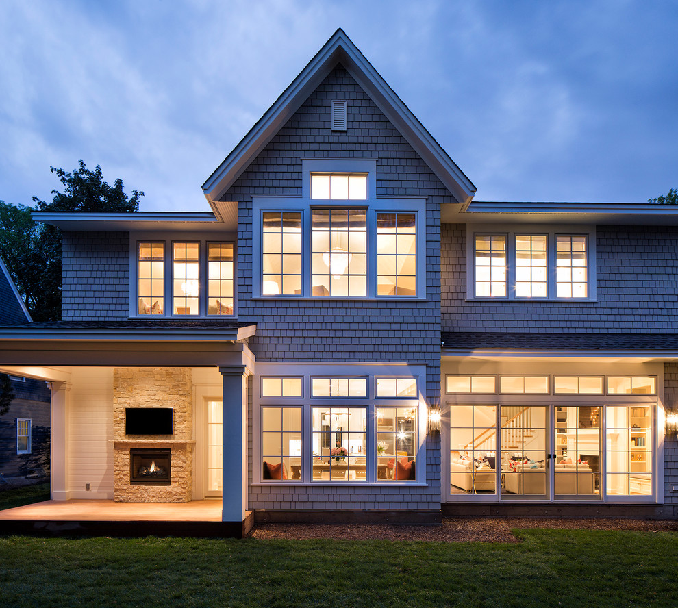 Edina Shingle Style Traditional Exterior Minneapolis by John