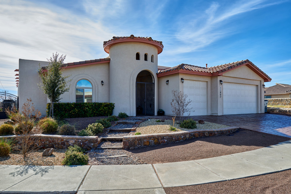 El Paso Home Southwestern Exterior Dallas by Everest Homes Houzz