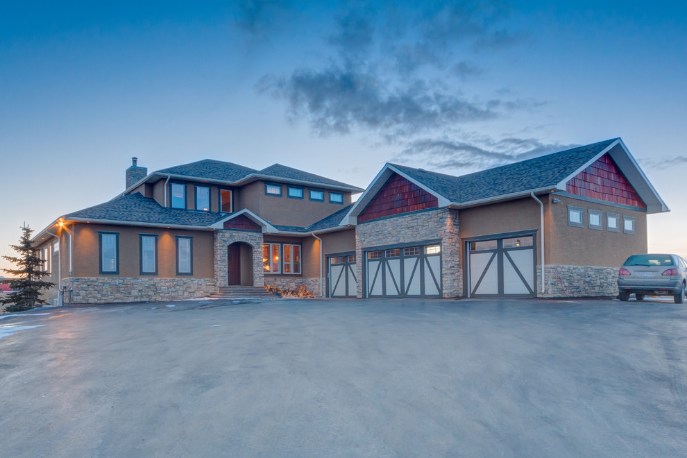 Elegance Cochrane Country Home Traditional Exterior Calgary by