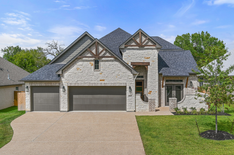 Elevations French Country Exterior Austin by User Houzz