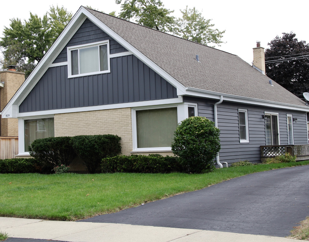 Elmhurst, IL Ranch Style Exterior Remodel Traditional Exterior