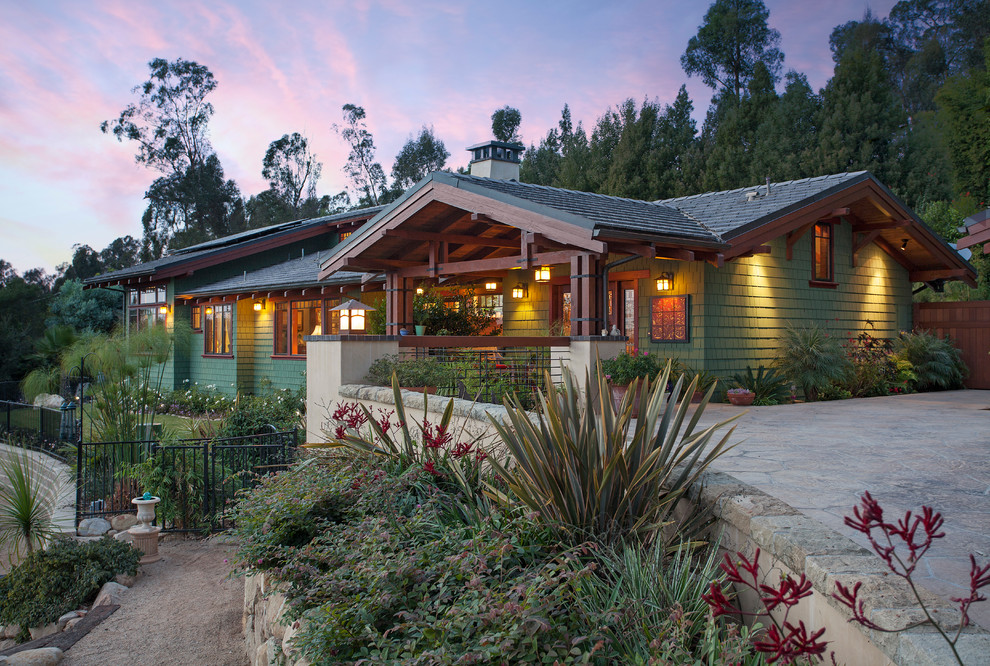 Energy Wise Craftsman Remodel Craftsman Exterior Santa Barbara