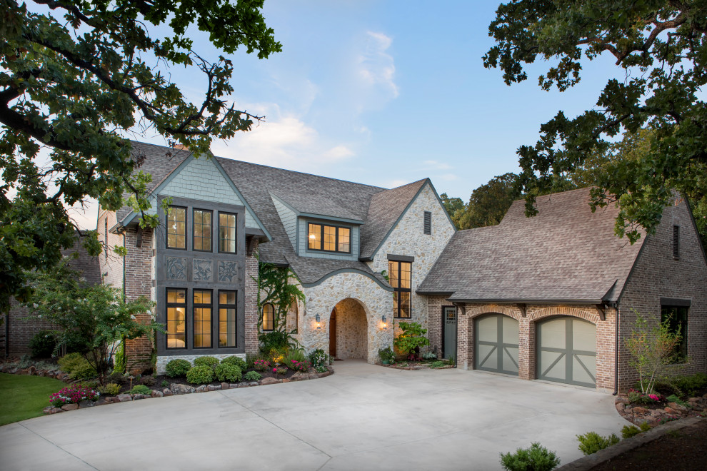 English Arts and Crafts home Traditional Exterior Dallas by