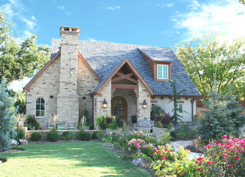 English Cottage Traditional Exterior Oklahoma City by Brent
