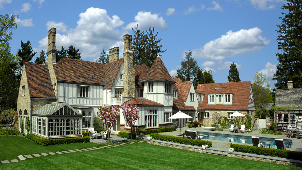 English Tudor Revival - Traditional - Exterior - New York - by ...